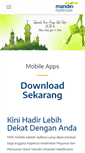 Mobile Screenshot of mandirihealthcare.com